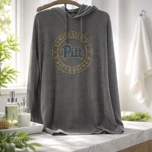 Blue 84 Gray University of Pittsburgh Long Sleeve Hoodie